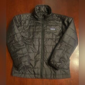 Patagonia Kids' Nano Puff Brick Quilt Jacket Black Kids XS